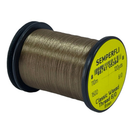 Semperfli Classic Waxed Thread 110m 12/0 - Brown
