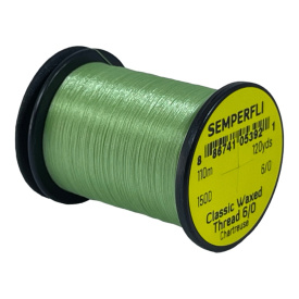 Semperfli Classic Waxed Thread 110m 12/0 - Chartreuse