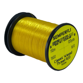 Semperfli Classic Waxed Thread 110m 12/0 - Yellow