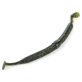 Molix Sneaky Worm 13cm (8-Pack) - Watermelon Red/Black Flake