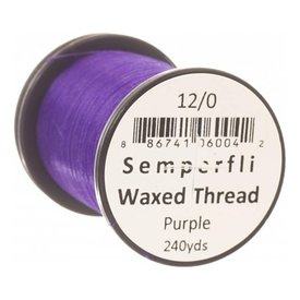 Semperfli Waxed Thread 12/0 - Purple