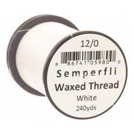 Semperfli Waxed Thread 12/0 - White
