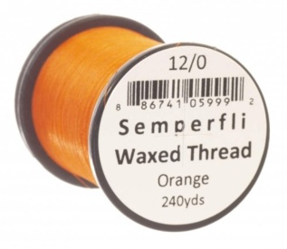 Semperfli Waxed Thread 12/0 - Orange