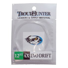 Trouthunter EVO Drift Leader 12ft - 4X (0,18mm)