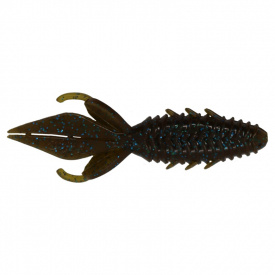 X Zone Pro Series Adrenaline Bug Jr, 8,9cm (8-pack) - Green Pumpkin Blue Flake
