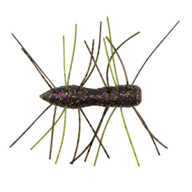 Z-man Fuzzy BugZ 1.75'' (4-pack) - Green Pumpkin Goby