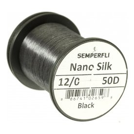 Semperfli Nano Silk 12/0 50D - Black