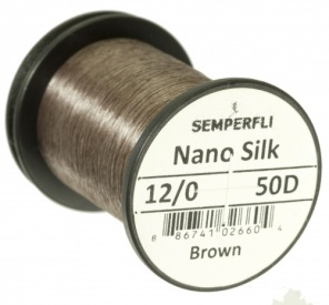 Semperfli Nano Silk 12/0 50D - Brown