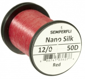 Semperfli Nano Silk 12/0 50D - Red