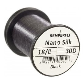 Semperfli Nano Silk 18/0 30D Black