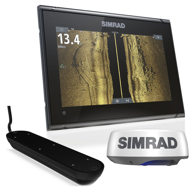 Simrad GO9 XSE med Active Imaging 3-i-1-givare & HALO20+-radar