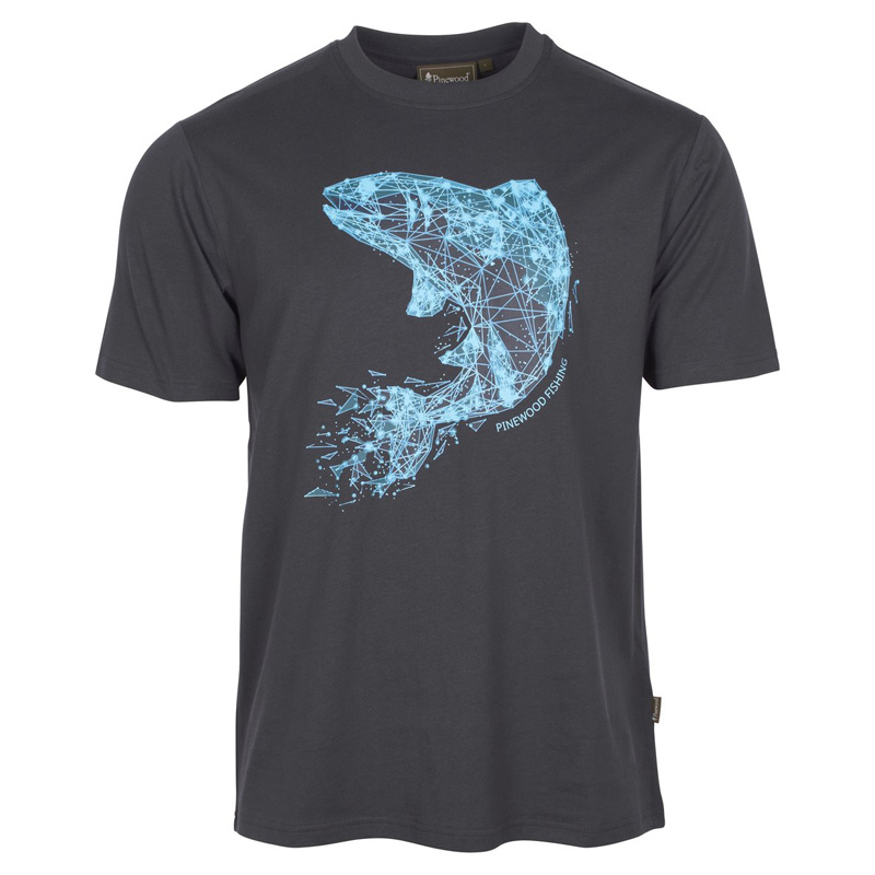 Pinewood Fish T-Shirt M Indigo Blue