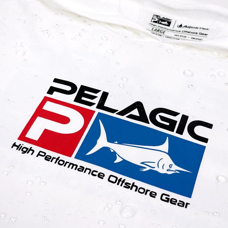 Pelagic Aquatek Deluxe Hoody White