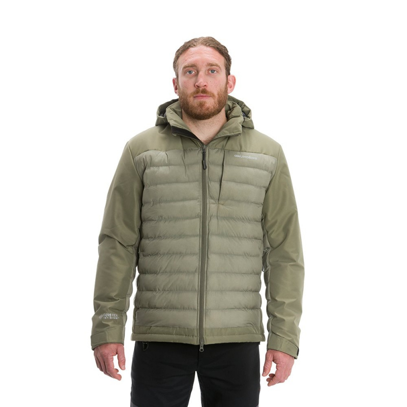 Grundéns Windward Gore-Tex® Infinium Insulated Jacket Deep Lichen Green