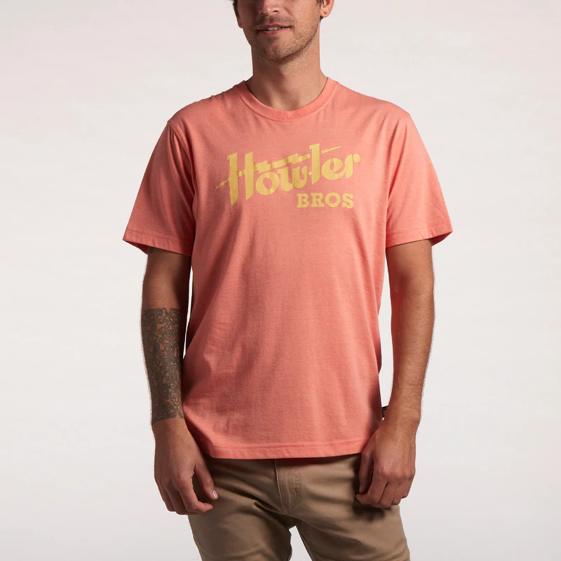 Howler T-Shirt Howler Electric Coral