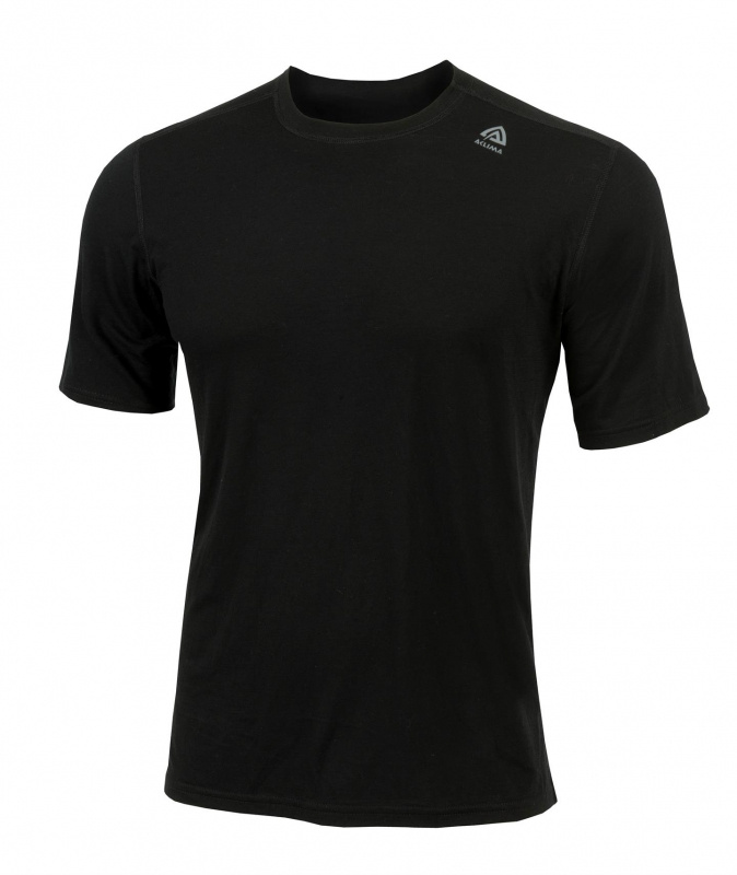 Aclima LightWool T-Shirt Classic Man Jet Black