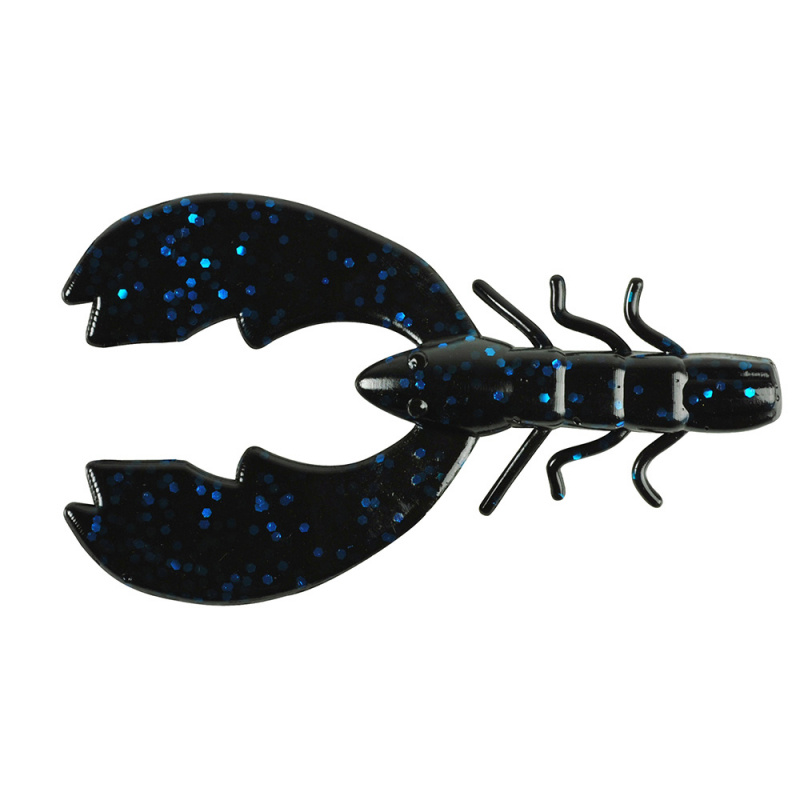 Berkley Chigger Craw 8cm - Black Blue Fleck