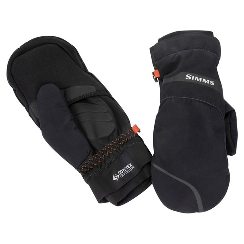 Simms Gore-Tex Infinium F/O Mitt Black | Sportfiskeprylar.se