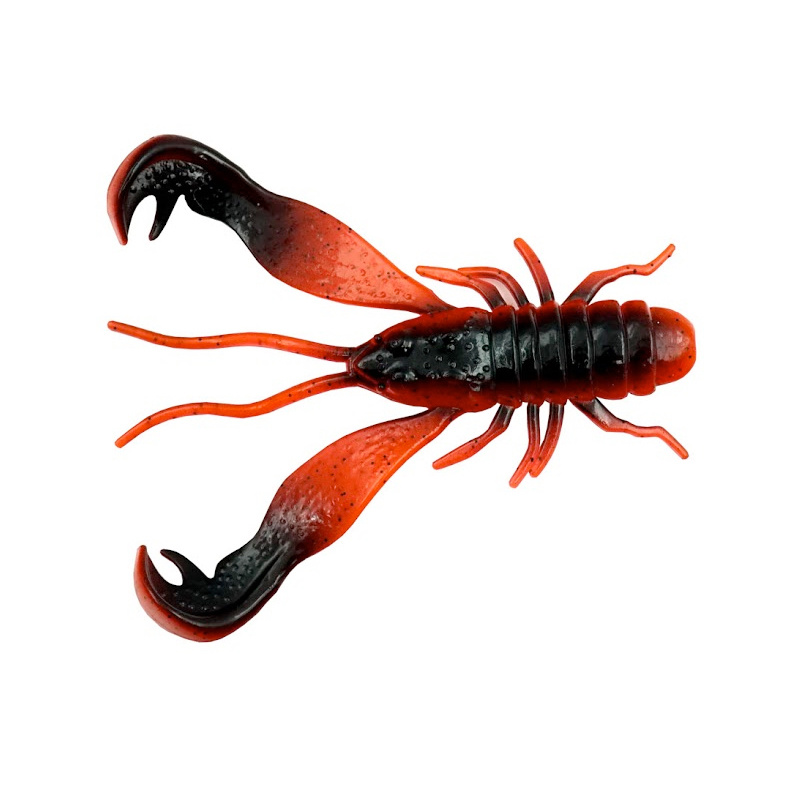 Finesse Filet Craw 7cm (5-pack) - Red Craw