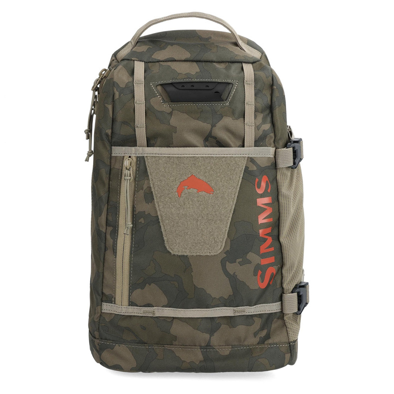 Simms Tributary Sling Pack Regiment Camo Olive Drab 
