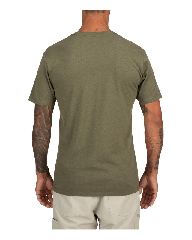 Simms Special Knot T-Shirt Military Heather