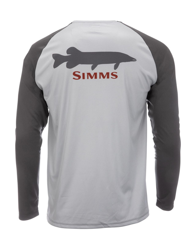 Simms Tech Tee Musky/Sterling/Steel