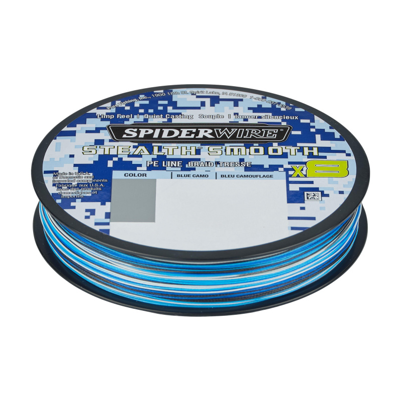 Spiderwire Stealth smooth Braid 8 150m Blue Camo