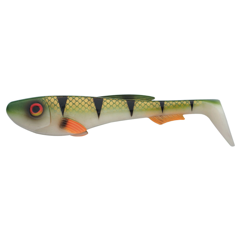 Abu Garcia Beast Paddle Tail 21cm (1-pack) - Redfin Perch