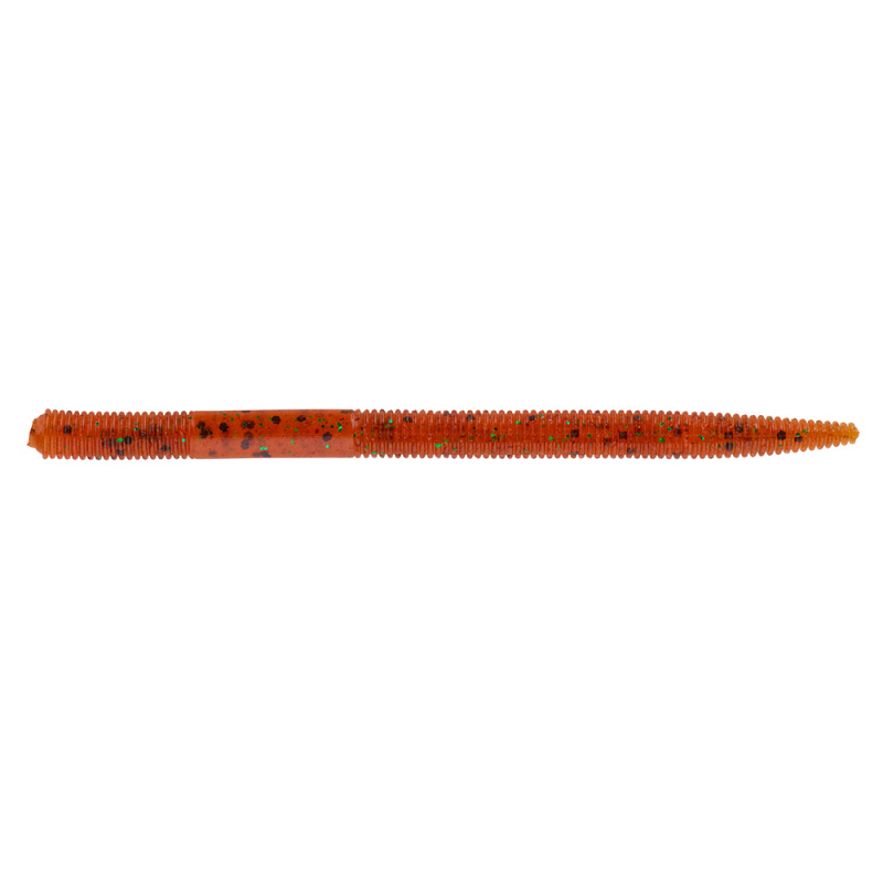 Daiwa Prorex Skinny Worm 10cm 8-pack - Orange Pumpkin