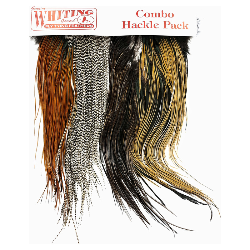 Whiting Introductory Hackle Pack - Four 1/2 Saddles