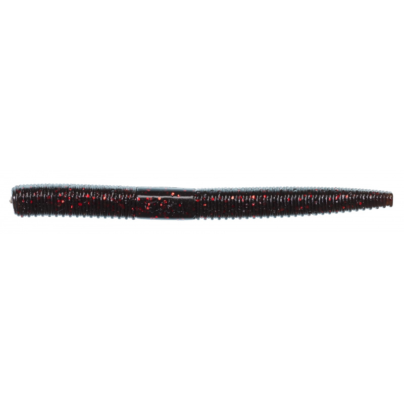 Gunki Skip Worm 10 cm, Cola Red Flk
