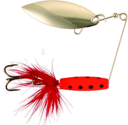 Attract Spinner Tail,12gr, Red Blackdot