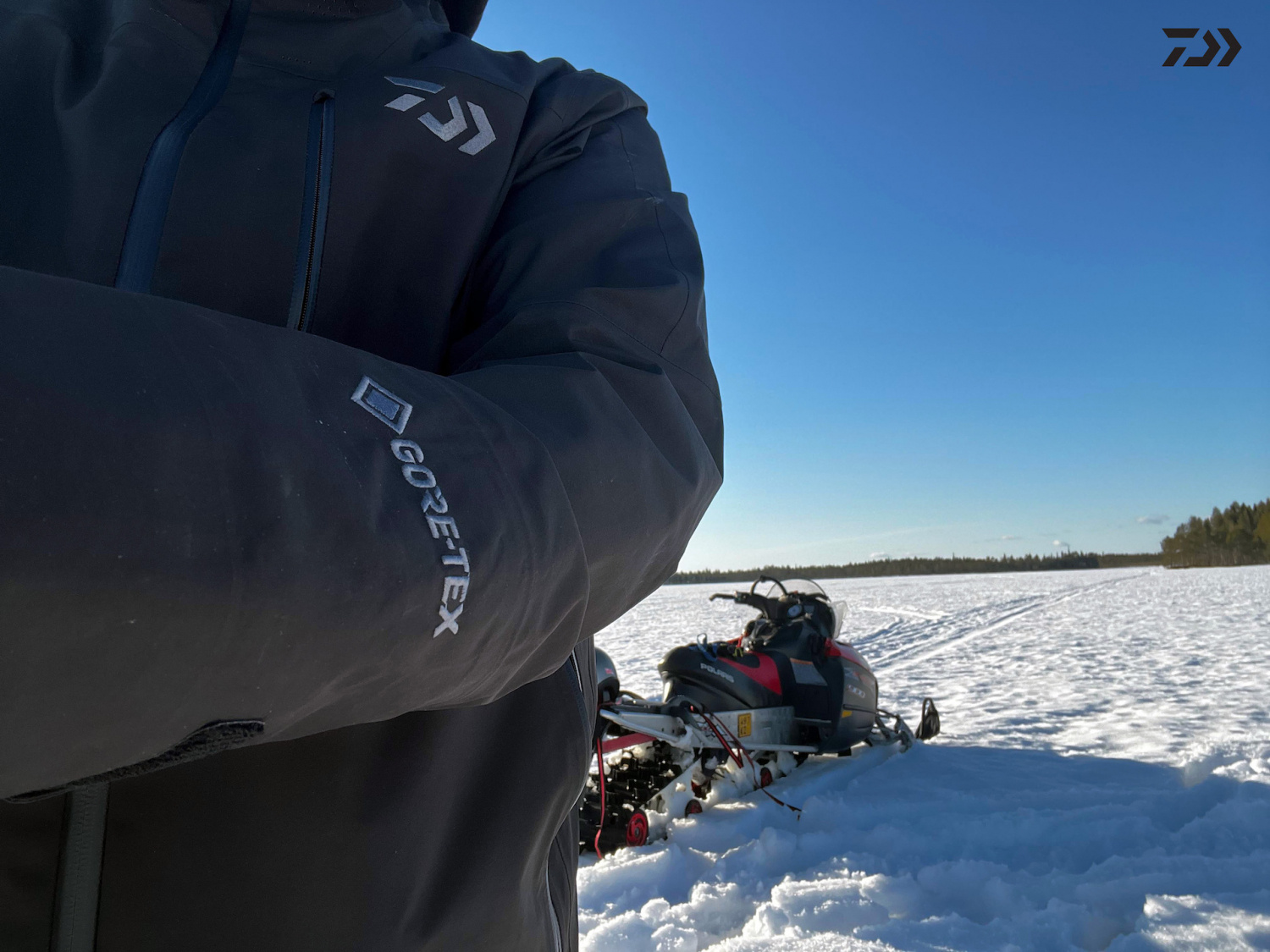 Daiwa Gore-Tex Shell Jacket Black | Sportfiskeprylar.se