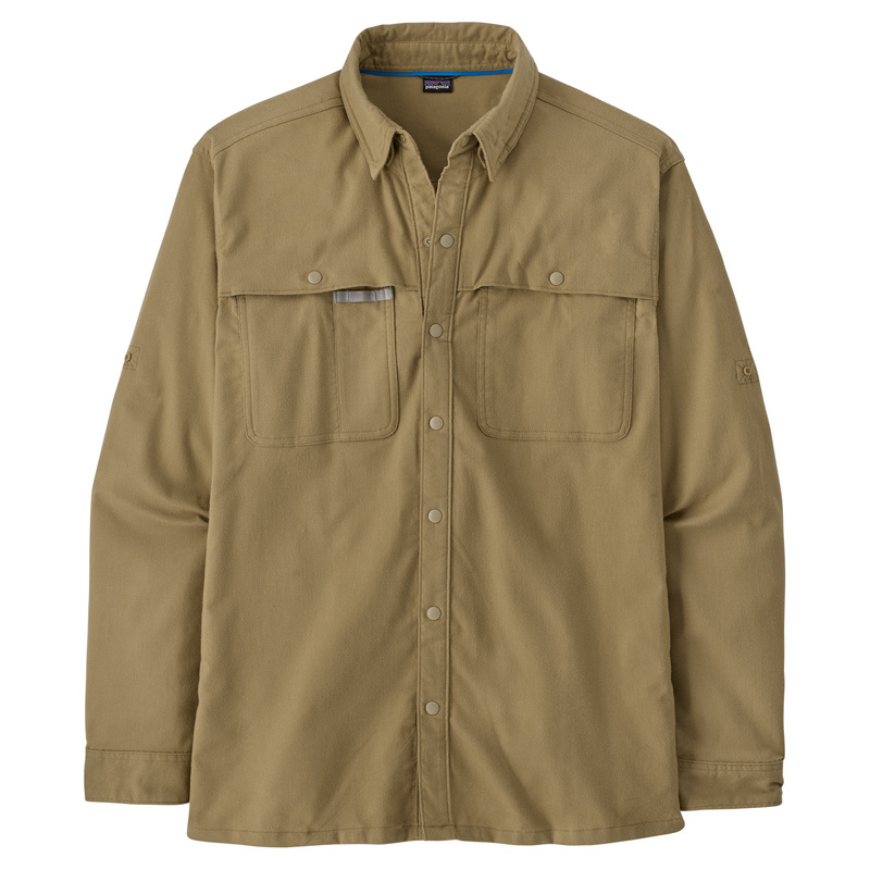 Patagonia M\'s Early Rise Stretch Shirt, Classic Tan