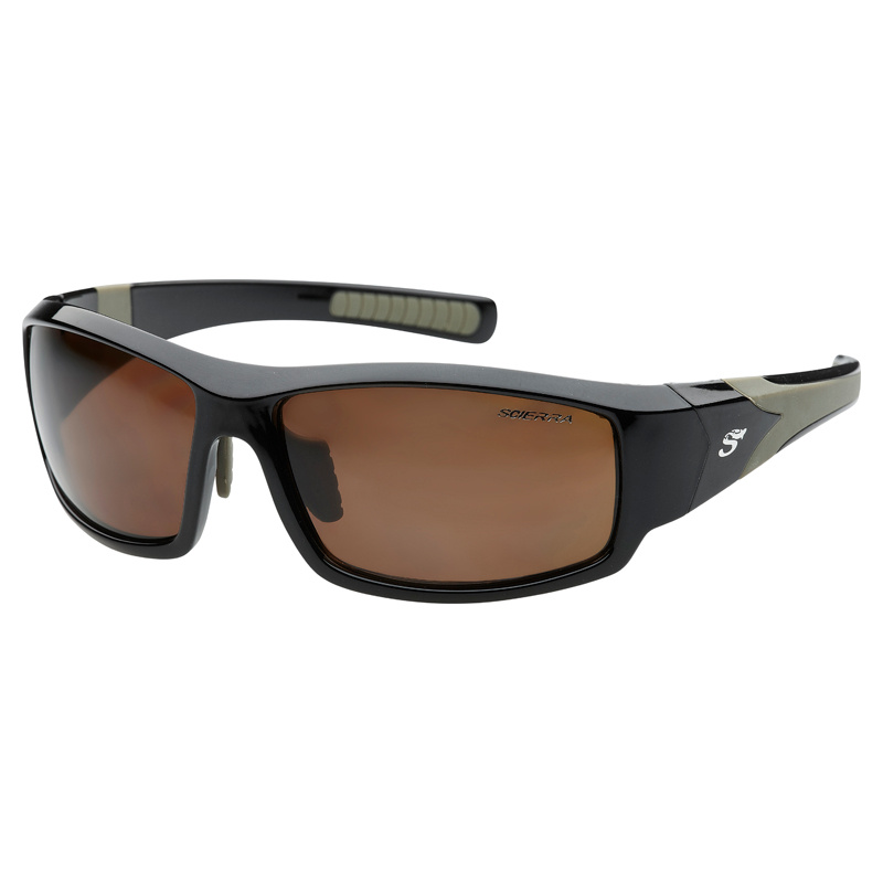Scierra Wrap Arround Sunglasses - Brown Lens