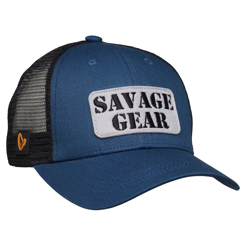 Savage Gear Logo Badge Cap, Teal Blue