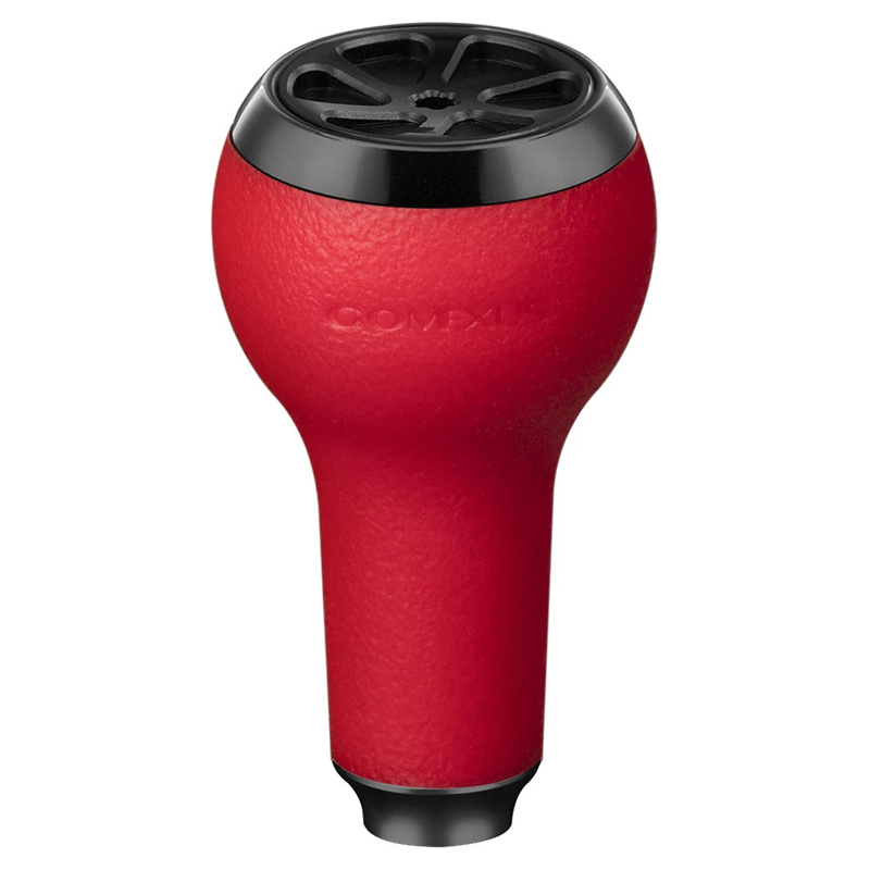 Bouton De Moulinet Gomexus A27RDBK 27mm – Rouge/Noir – Compatible Shimano & Daiwa