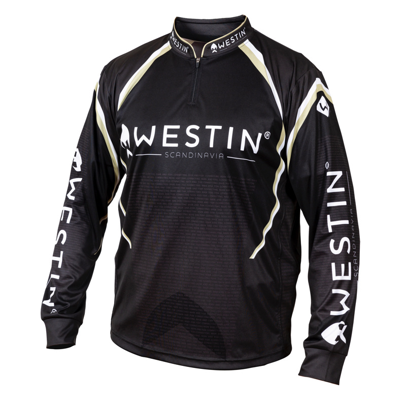 Westin LS Tournament Shirt Black/Grey 