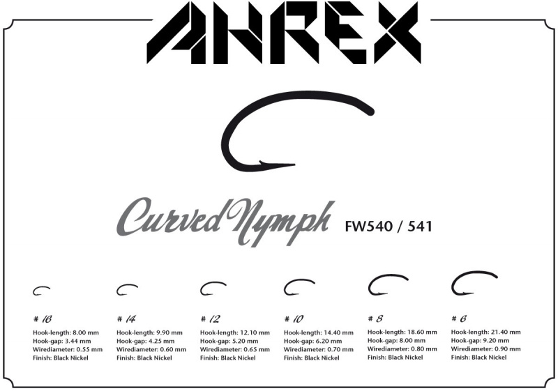 Ahrex FW540 - Curved Nymph