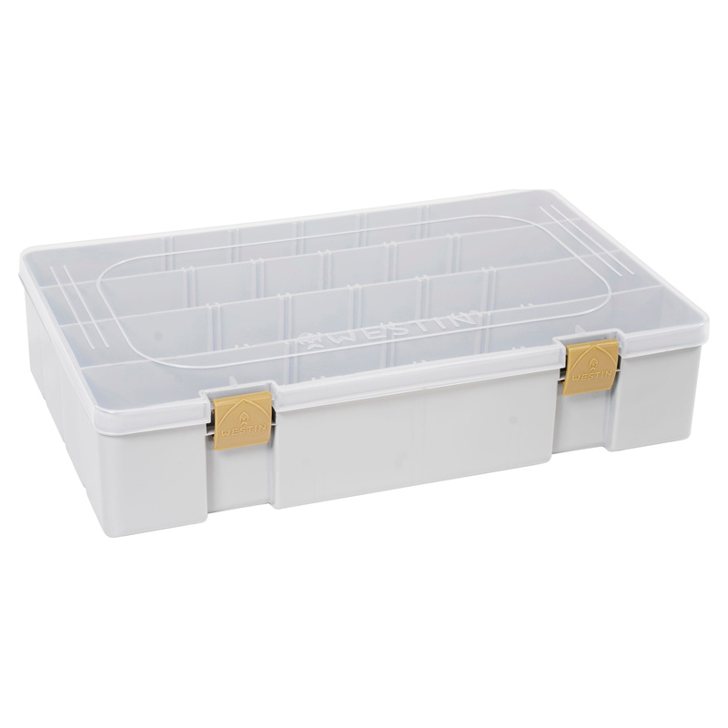 Westin W3 Tackle Box – 36 X 22,5 X 8 Cm, Mit Verstellbaren Fächern Für Kunstköder