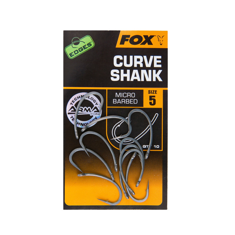 Fox Edges Armapoint Curve Shank 10-pack