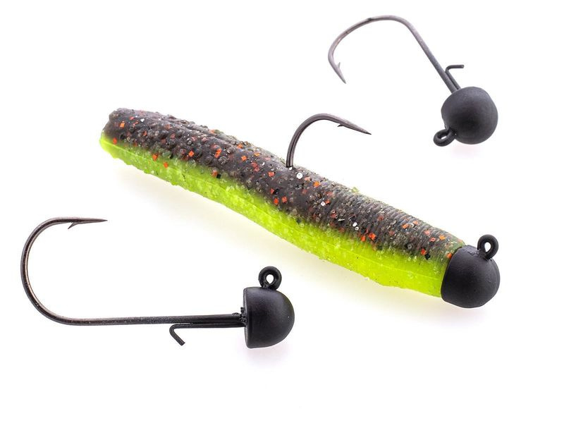 Camo Tungsten Ned Rig Jig (3-pack)