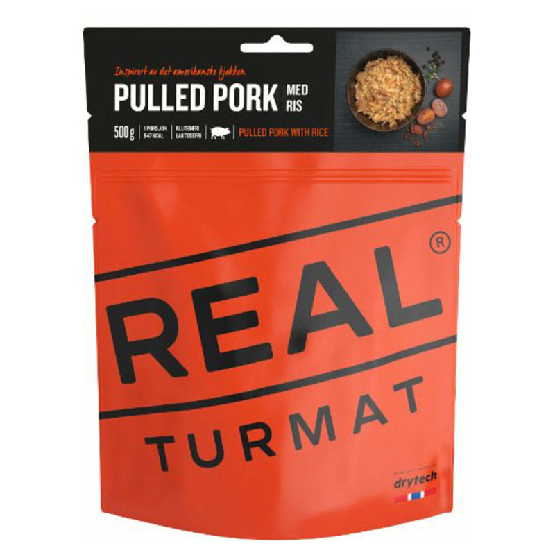 Real Turmat Pulled Pork with Rice