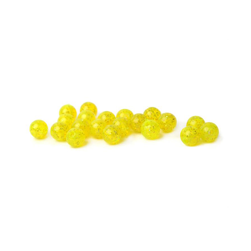 Articulation Beads 6mm - Sparkle Chartreuse