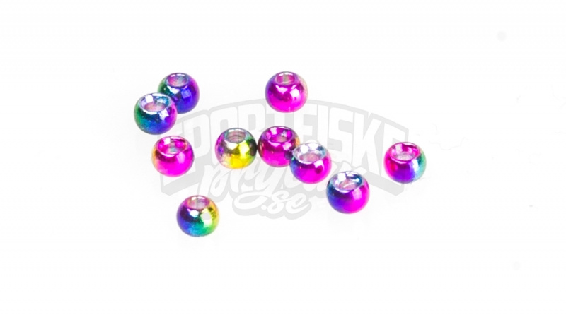 Brass beads 2.8mm - Rainbow