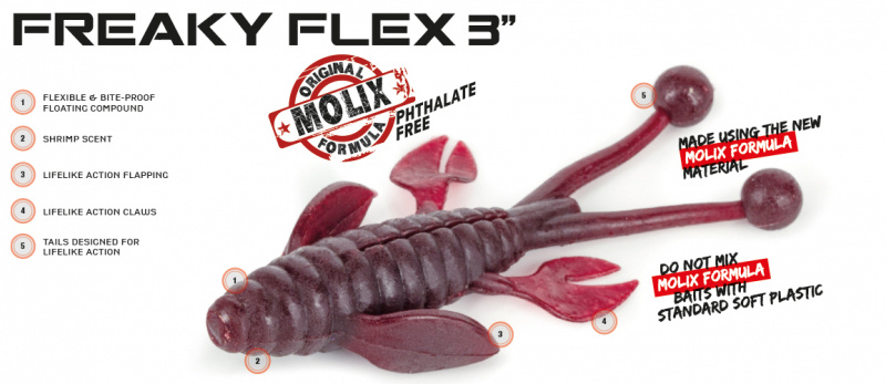 Molix Freaky Flex 7,6cm (6-pack)
