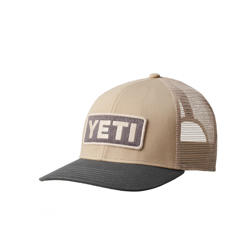Yeti Logo Badge Sharptail Taupe/Grey