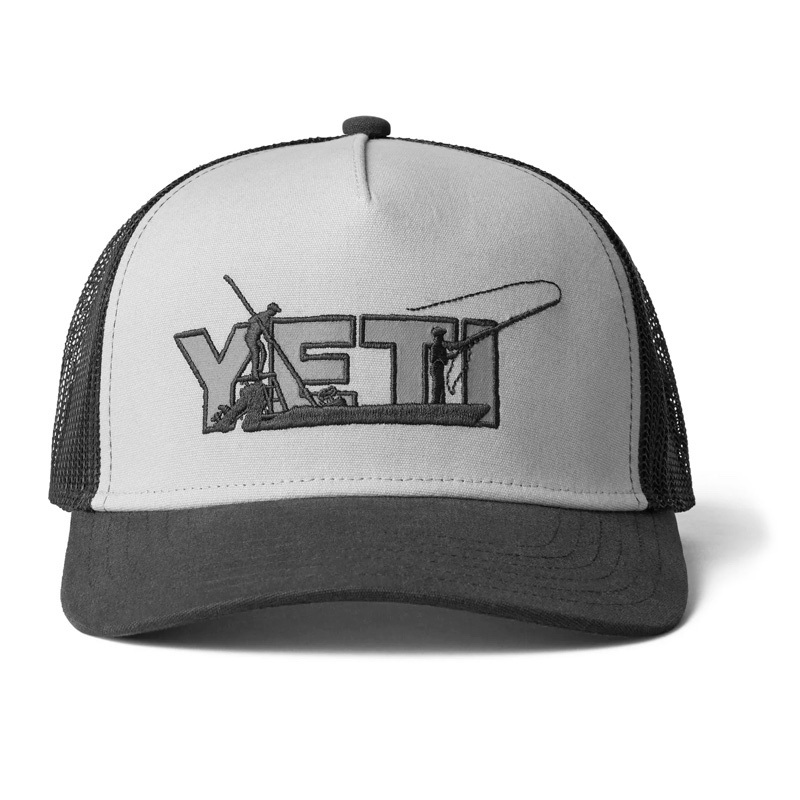 Yeti Skiff Hat Gray/Black