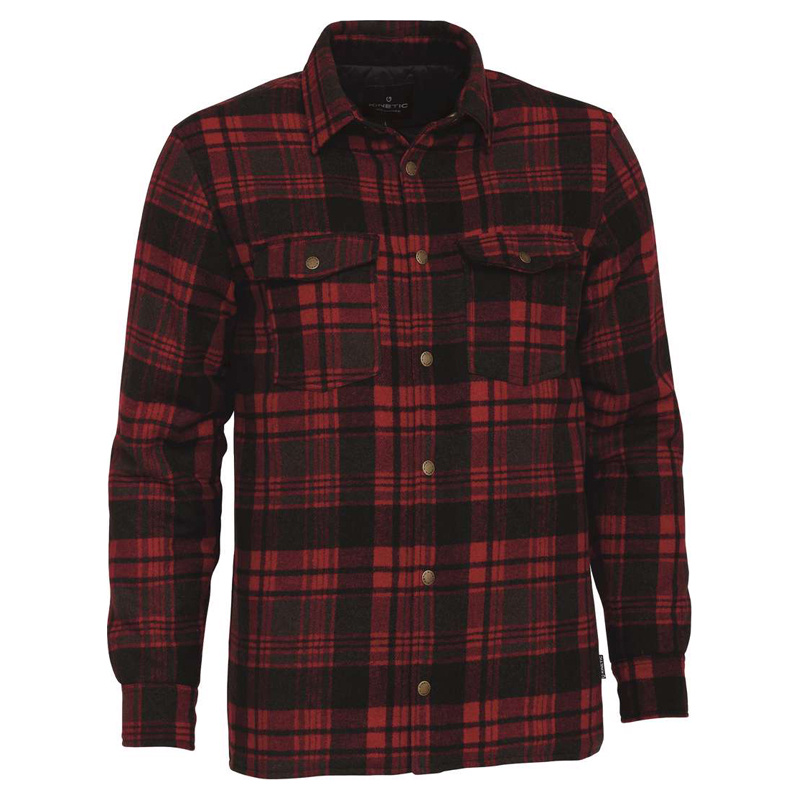 Kinetic Lumber Jacket Red