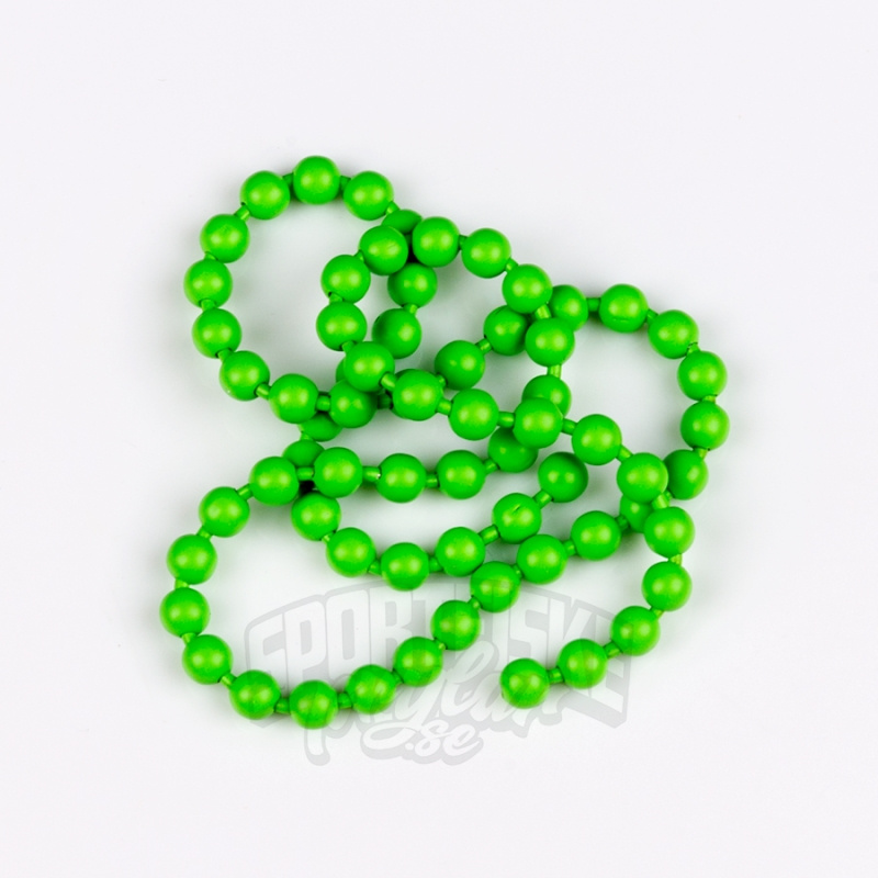 Flourescent Bead Chain Medium #132 Fluo Green